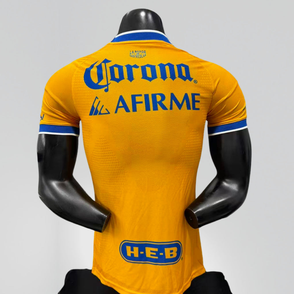 Tigres 2026 Local Edición Jugador - espalda